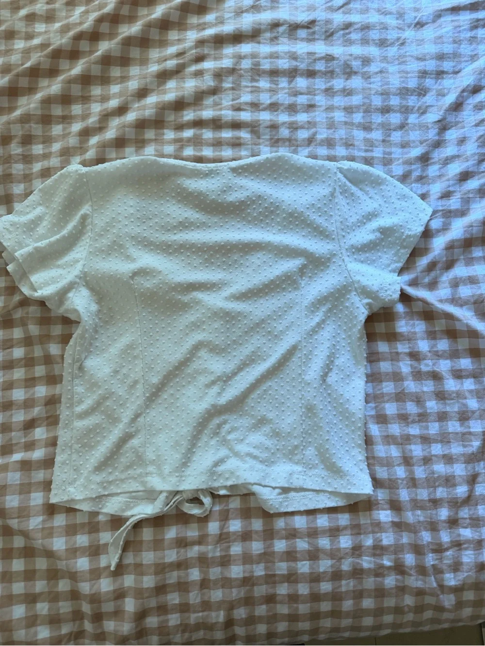 White Button Blouse - Picture 2 of 2